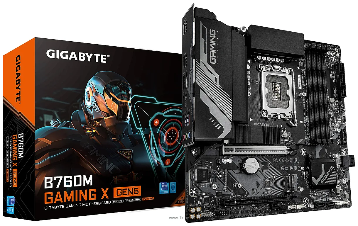 Фотографии Gigabyte B760M Gaming X GEN5 Фотографии Gigabyte B760M Gaming X GEN5