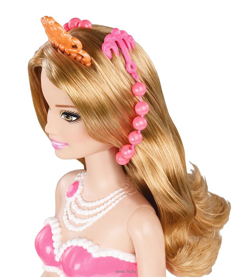 Фотографии Barbie The Pearl Princess Mermaid Doll, Coral (BDB49)