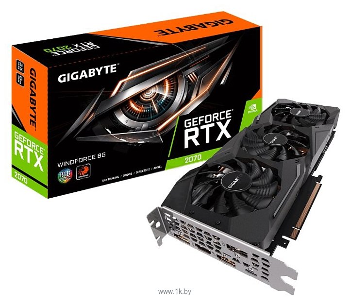 Фотографии GIGABYTE GeForce RTX 2070 WINDFORCE (GV-N2070WF3-8GC)