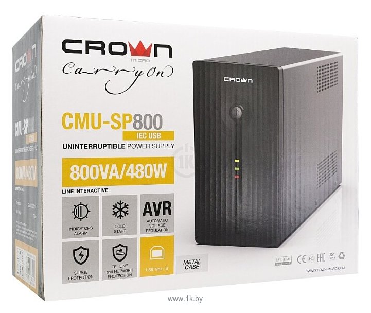 Фотографии CROWN MICRO CMU-SP800 IEC USB