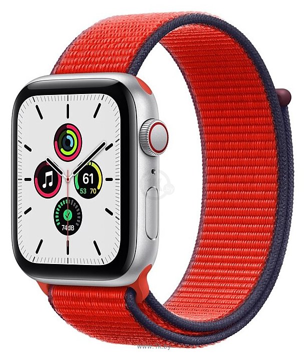 Фотографии Apple Watch SE GPS + Cellular 44mm Aluminum Case with Sport Loop