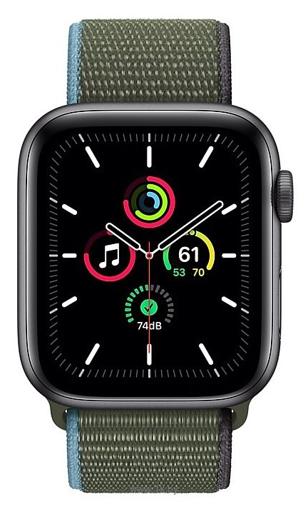 Фотографии Apple Watch SE GPS + Cellular 44mm Aluminum Case with Sport Loop