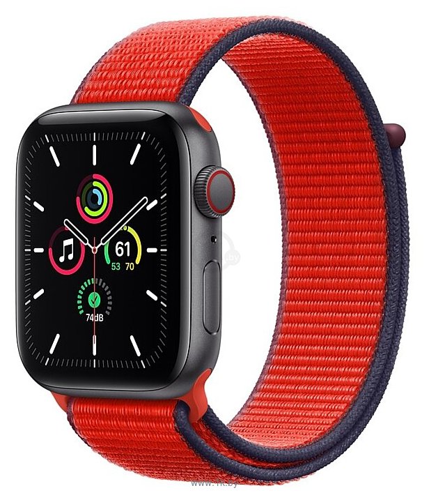 Фотографии Apple Watch SE GPS + Cellular 44mm Aluminum Case with Sport Loop