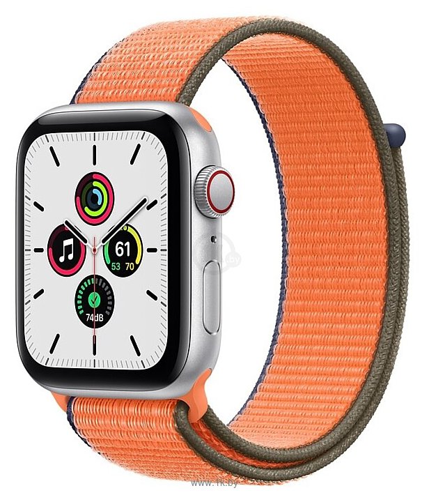 Фотографии Apple Watch SE GPS + Cellular 44mm Aluminum Case with Sport Loop