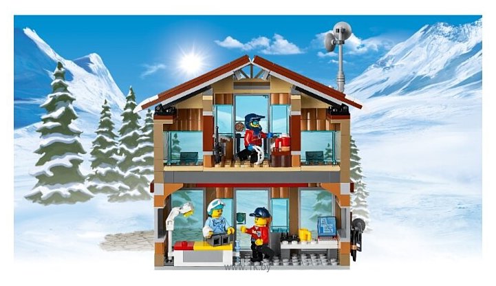 Фотографии LEGO City 60203 Горнолыжный курорт