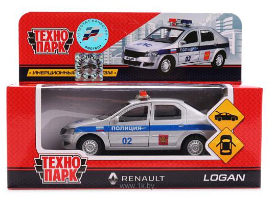 Фотографии Технопарк Renault Logan Полиция LOGAN-P