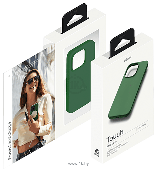 Фотографии uBear Touch Mag Case для iPhone 14 Plus (зеленый)