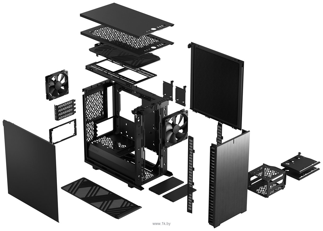 Фотографии Fractal Design Define 7 Mini Black Solid FD-C-DEF7M-01