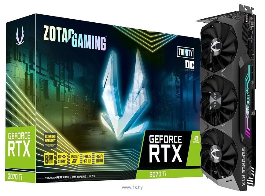 Фотографии ZOTAC GeForce RTX 3070 Ti Trinity OC 8GB (ZT-A30710J-10P)