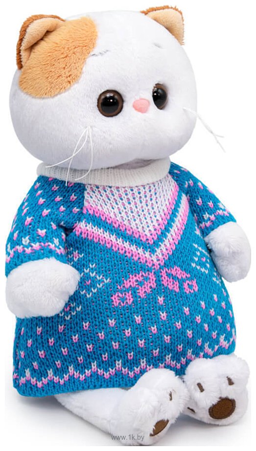 Фотографии BUDI BASA Collection Кошечка Ли-Ли в бирюзовом свитере LK24-096 (24 см)