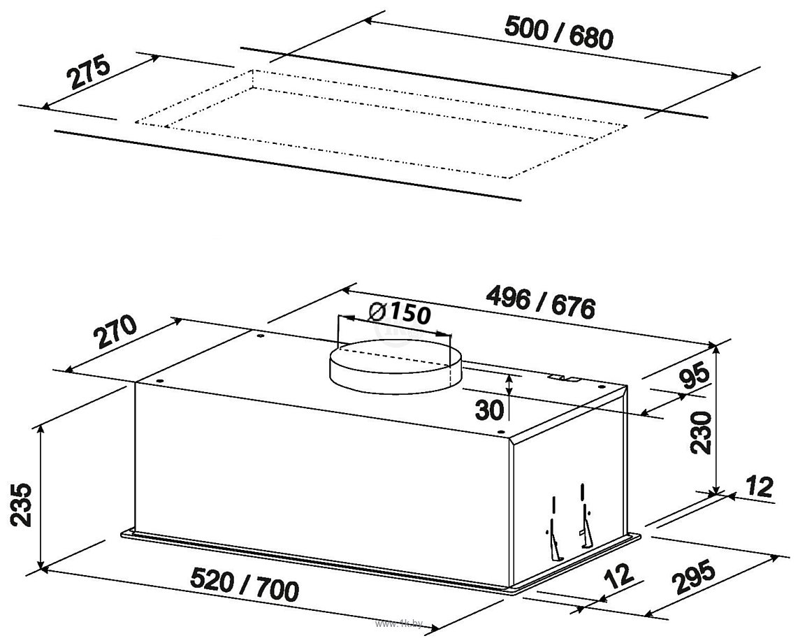 Фотографии SeeNERGY Hit Spot Vetro 52 WH