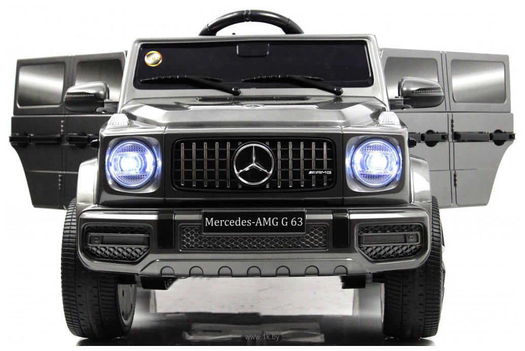 Фотографии RiverToys Mercedes-Benz G63 O111OO (серый глянец)
