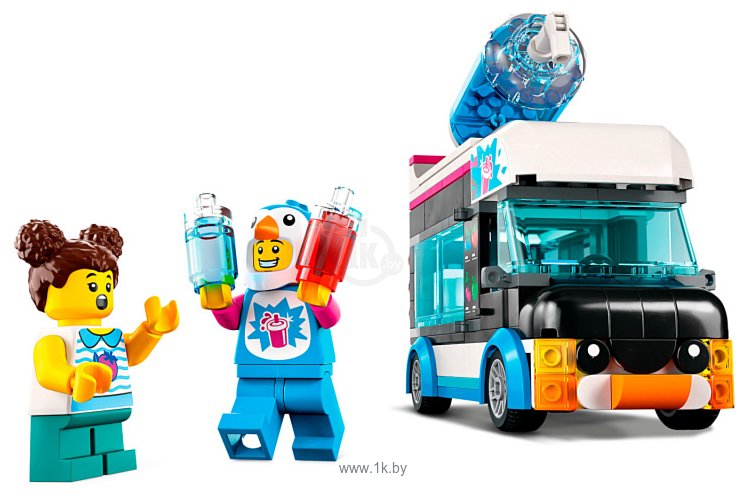 Фотографии LEGO City 60384 Коктейльный фургон пингвина