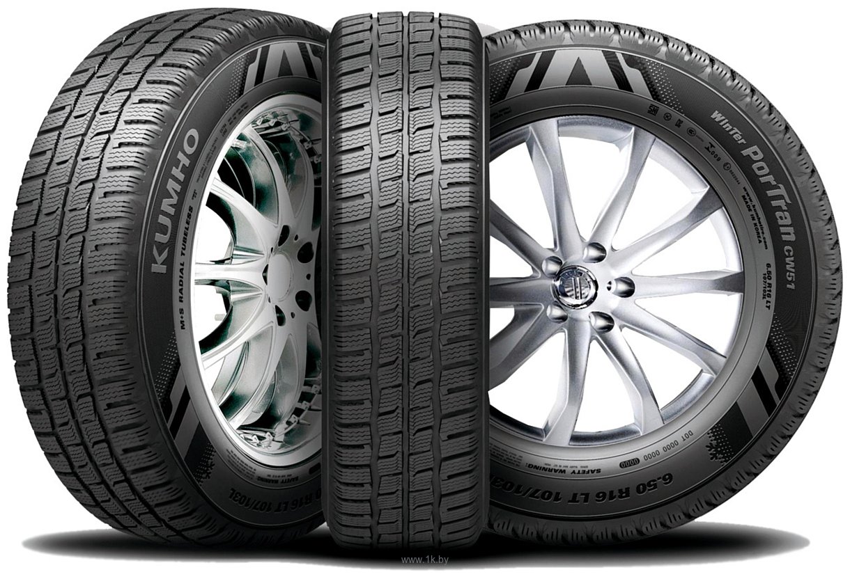 Фотографии Kumho Winter PorTran CW51 205/65 R16 107T