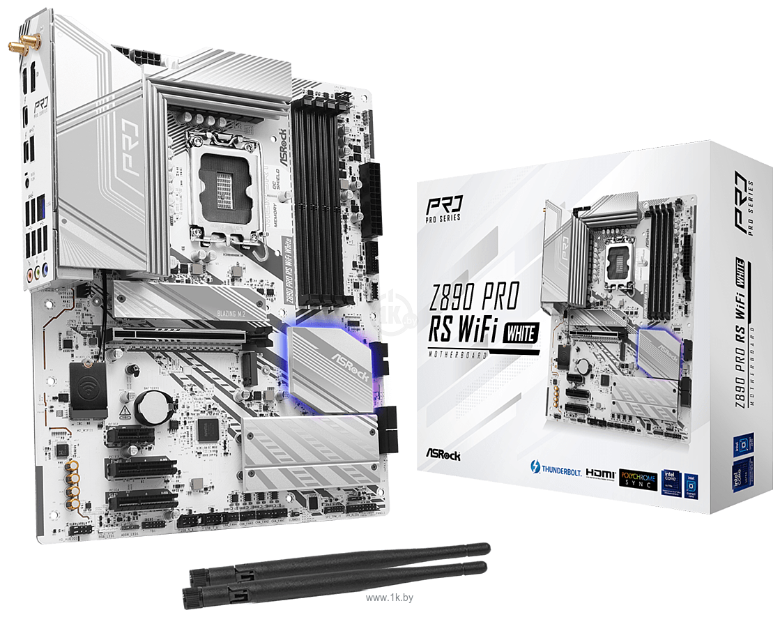 Фотографии ASRock Z890 Pro RS WiFi White