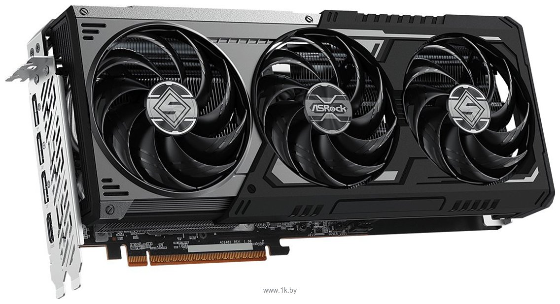 Фотографии ASRock Radeon RX 9070 XT Steel Legend Dark 16GB (RX9070XT SLD 16G)