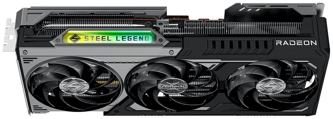 Фотографии ASRock Radeon RX 9070 XT Steel Legend Dark 16GB (RX9070XT SLD 16G)