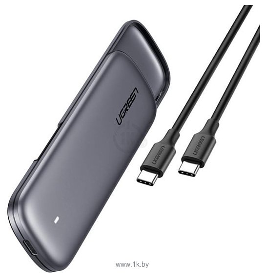 Фотографии Ugreen M.2 Enclosure USB Type-C (серый)