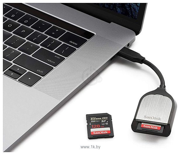 Фотографии SanDisk Extreme Pro SD USB-C SDDR-409-G46