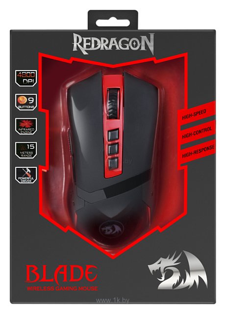 Фотографии Redragon Blade black-Red USB