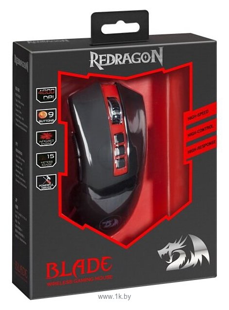 Фотографии Redragon Blade black-Red USB