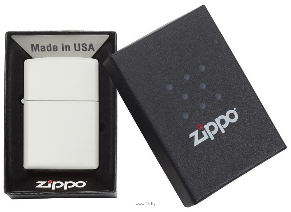 Фотографии Zippo Classic White Matte 214-000505