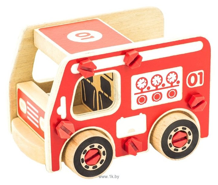 Фотографии Мир деревянных игрушек Д430 Пожарная машина