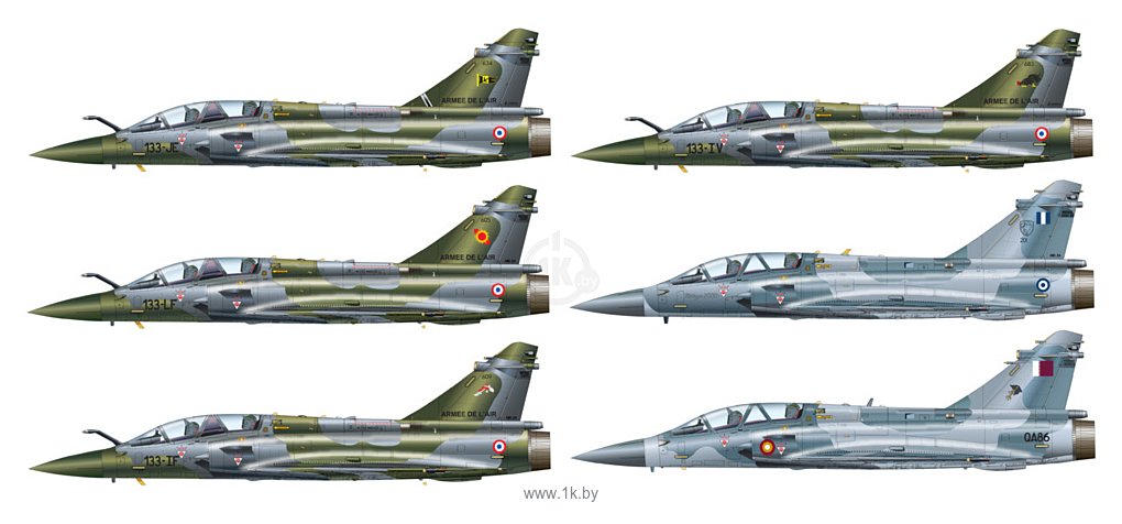 Фотографии Italeri 2707 Mirage 2000D W/Lgbs Opex 2011