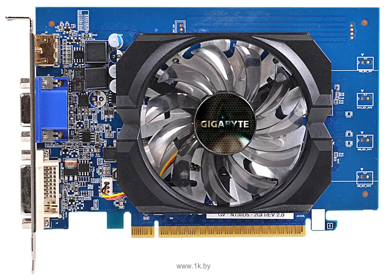 Фотографии Gigabyte GeForce GT 730 2GB GDDR5 (GV-N730D5-2GI)(rev. 2.0)