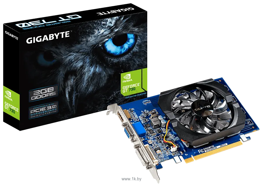 Фотографии Gigabyte GeForce GT 730 2GB GDDR5 (GV-N730D5-2GI)(rev. 2.0)