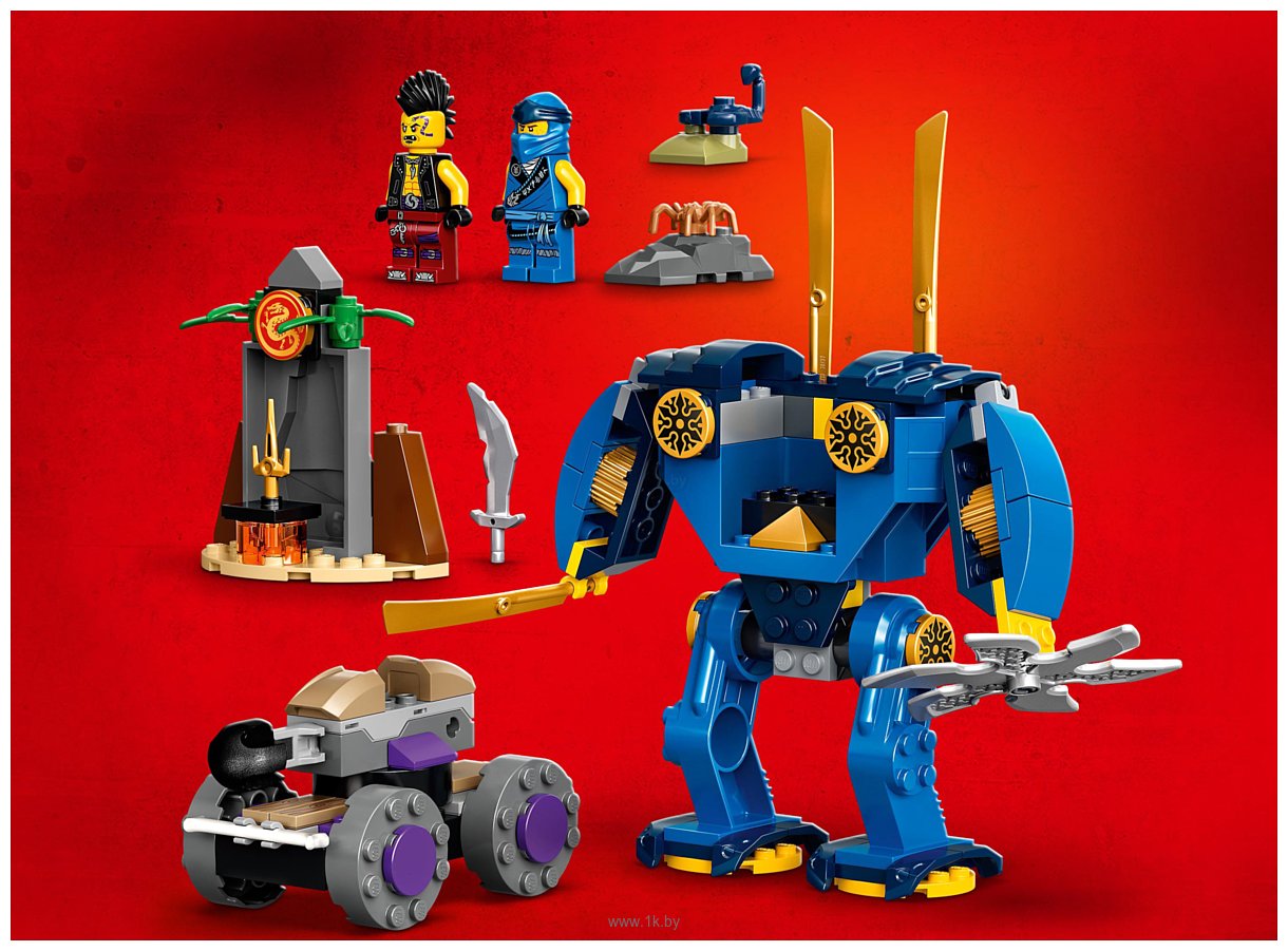 Фотографии LEGO Ninjago 71740 Электрический робот Джея