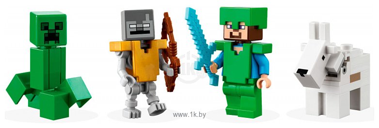 Фотографии LEGO Minecraft 21243 Оледенелые вершины