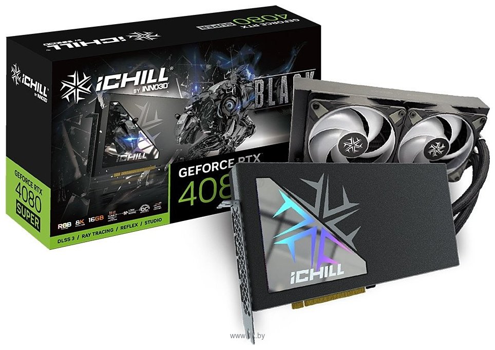 Фотографии Inno3D GeForce RTX 4080 Super 16GB iChill (C408SB-166XX-18700006)