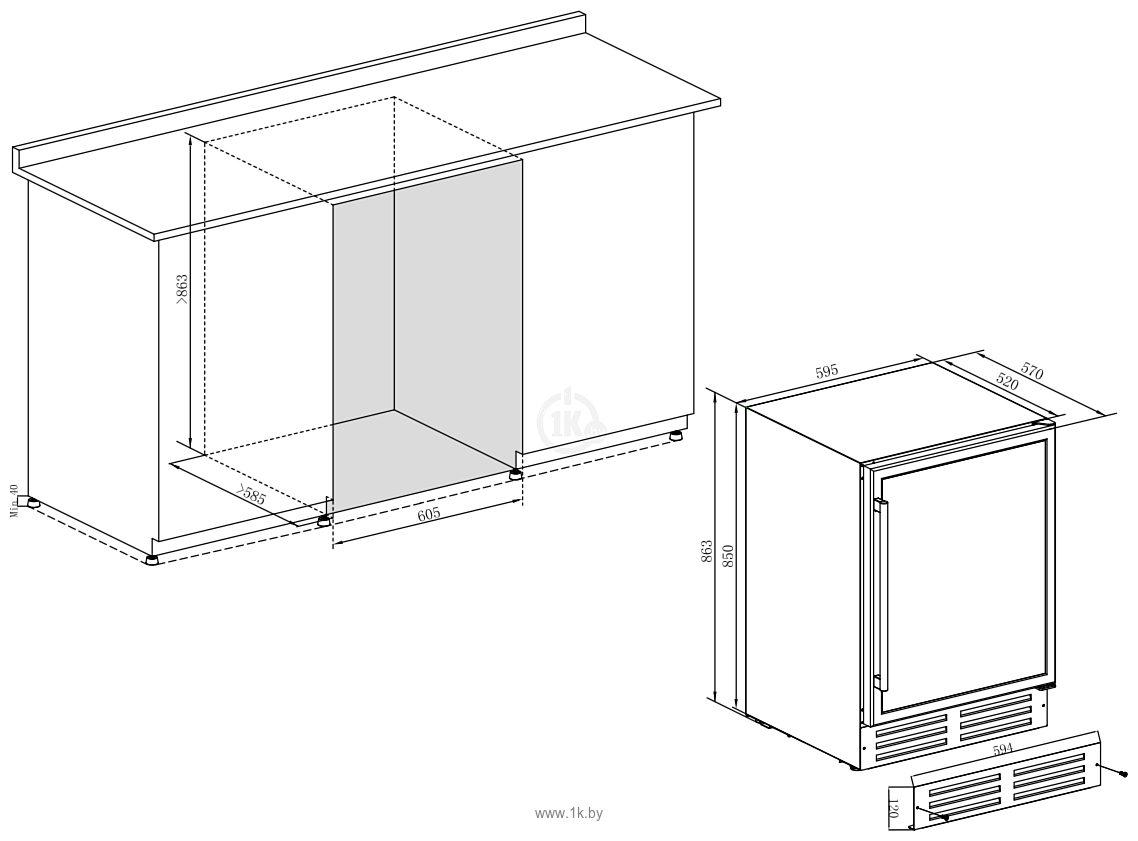 Фотографии Temptech WPQ60DCB