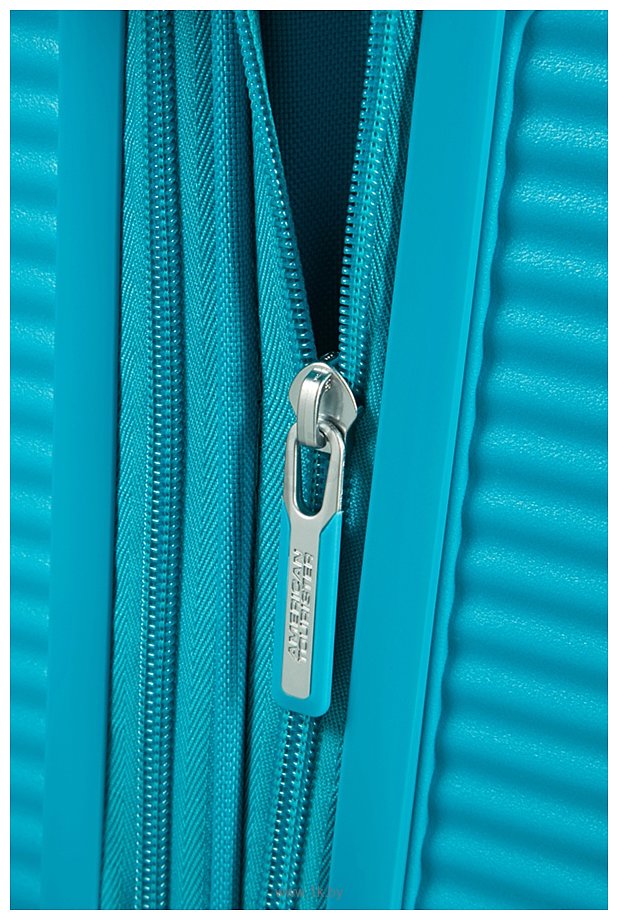 Фотографии American Tourister Soundbox Summer Blue 77 см