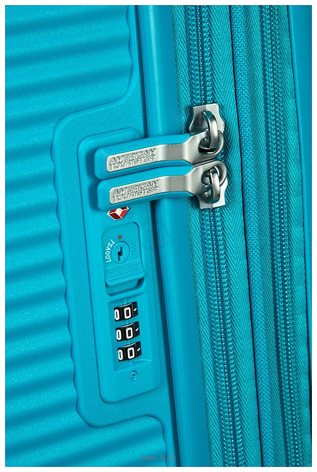 Фотографии American Tourister Soundbox Summer Blue 77 см