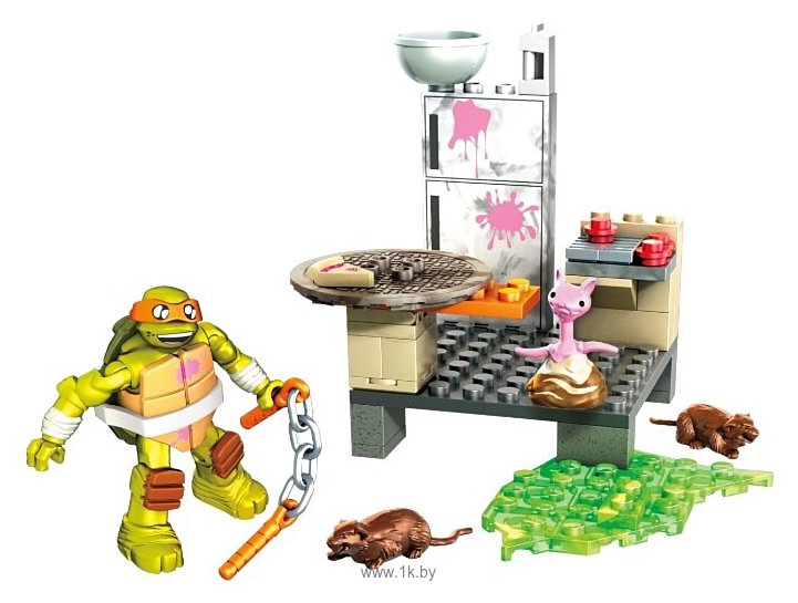 Фотографии Mega Bloks Teenage Mutant Ninja Turtles DXY13 Кухонный переполох