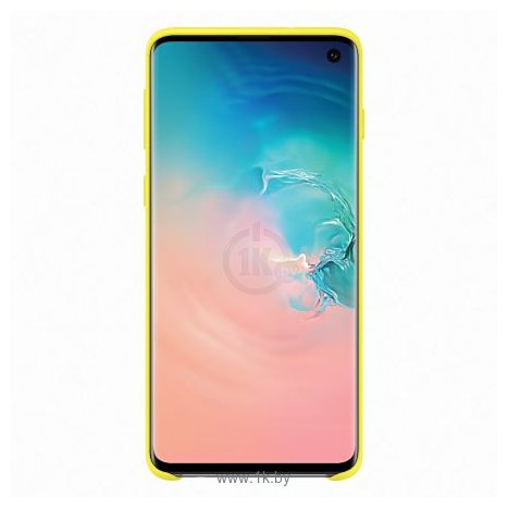 Фотографии Samsung Silicone Cover для Samsung Galaxy S10 (желтый)