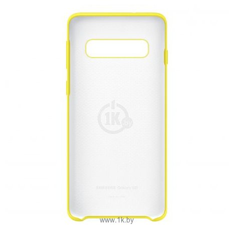 Фотографии Samsung Silicone Cover для Samsung Galaxy S10 (желтый)