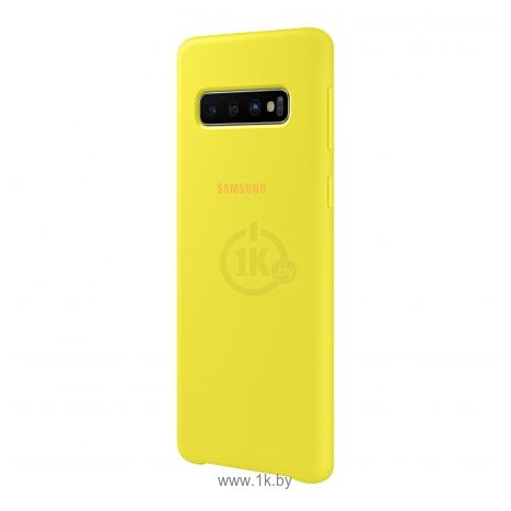 Фотографии Samsung Silicone Cover для Samsung Galaxy S10 (желтый)