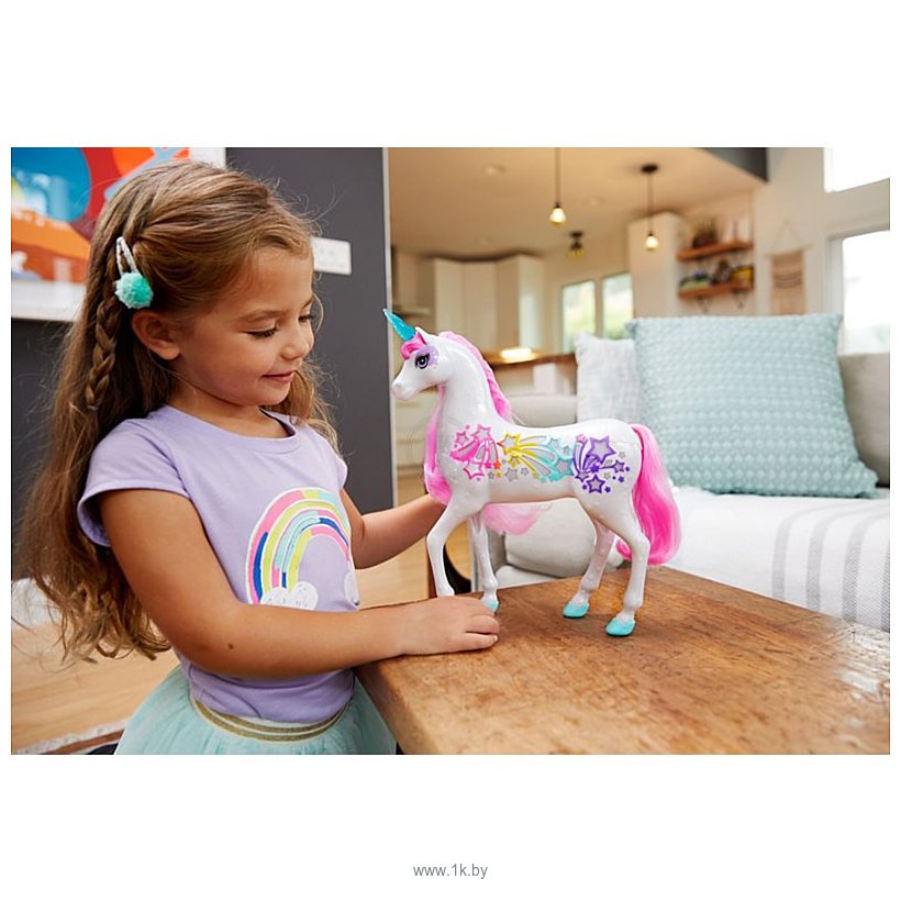 Фотографии Barbie Dreamtopia Brush 'n Sparkle Unicorn GFH60