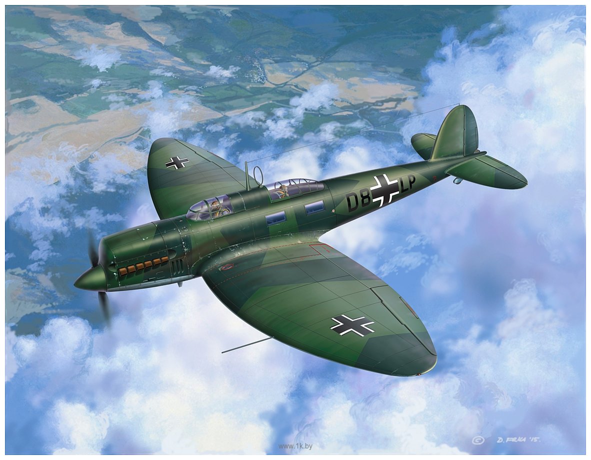 Фотографии Revell 03962 Разведчик-бомбардировщик Heinkel He70 F-2