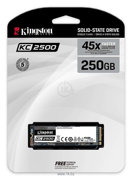 Фотографии Kingston 1000 GB SKC2500M8/1000G