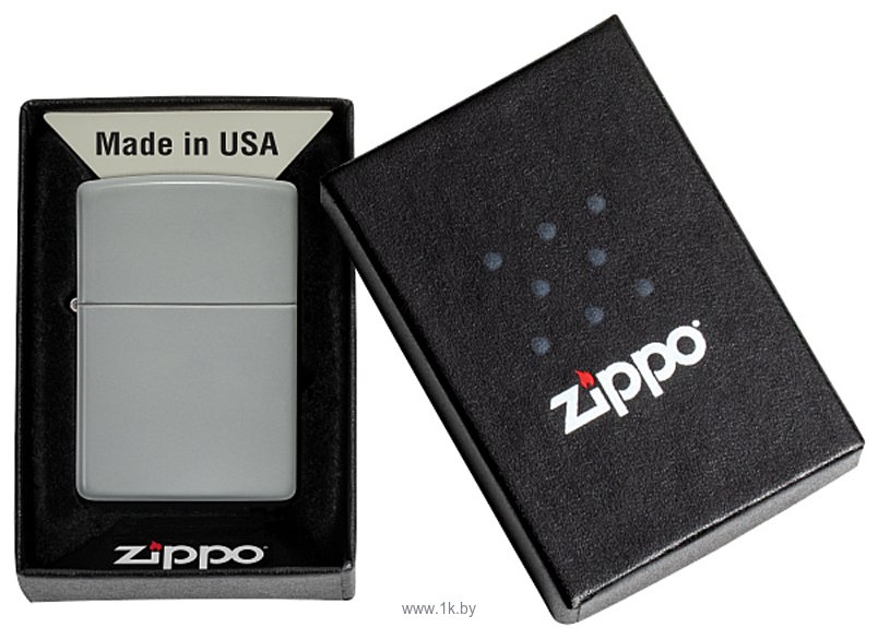 Фотографии Zippo Classic Flat Grey 49452