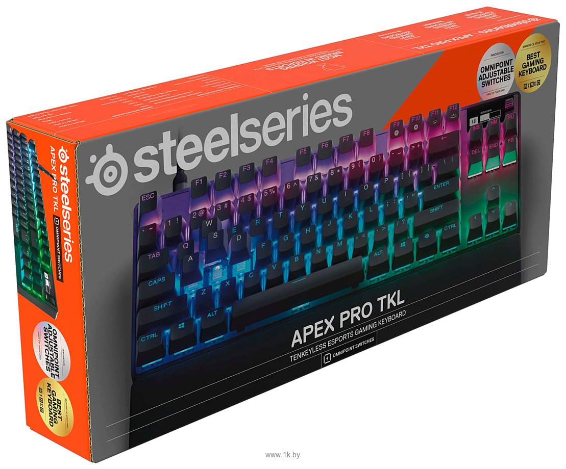 Фотографии SteelSeries Apex Pro TKL 2023 нет, кириллицы