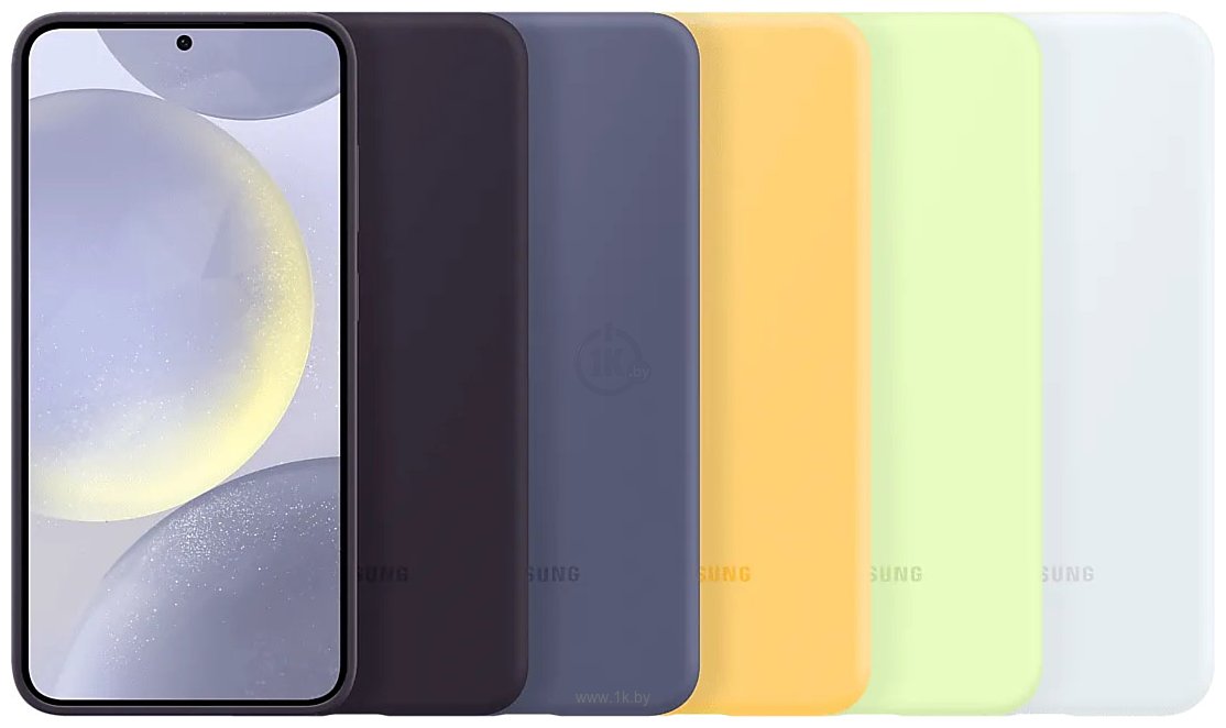 Фотографии Samsung Silicone Case S24+ (темно-фиолетовый)