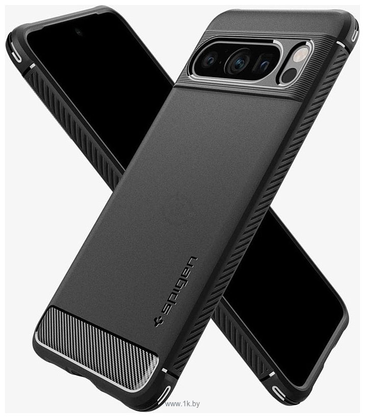 Фотографии Spigen Rugged Armor для Google Pixel 8 Pro ACS06314 (черный)