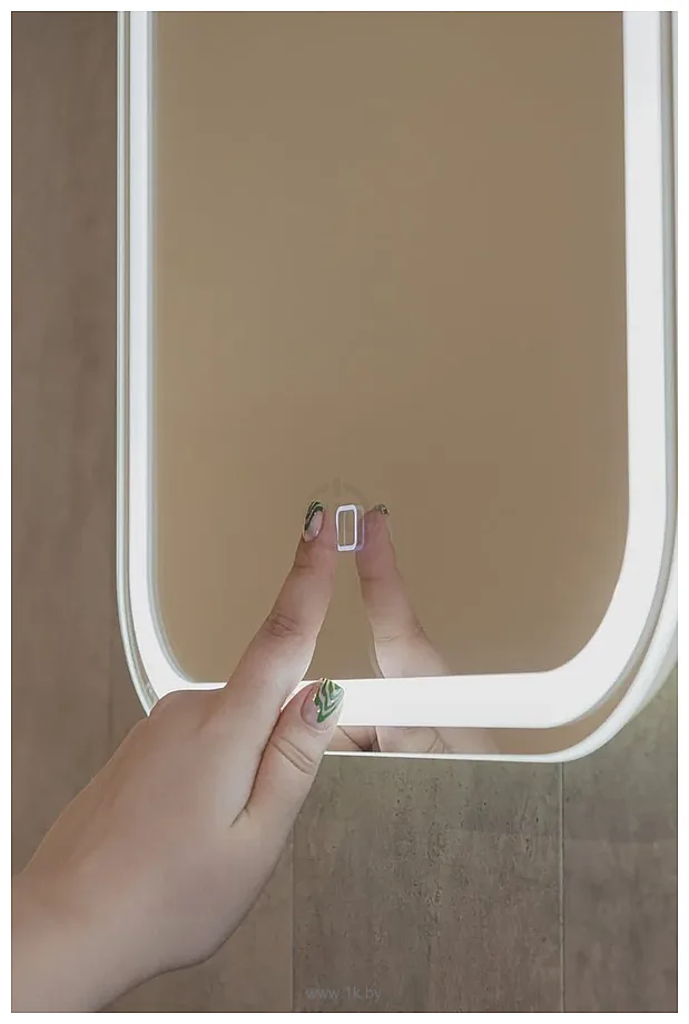 Фотографии Silver Mirrors  Турин 40x70 LED-00002501