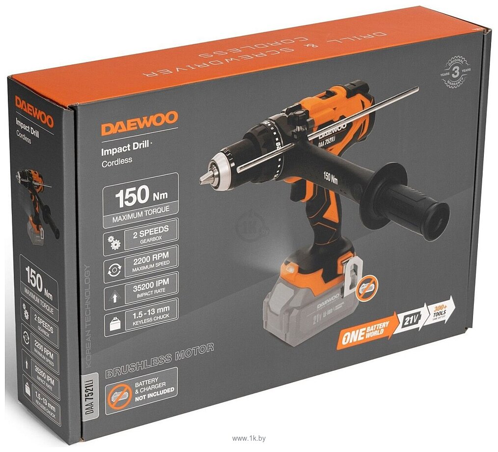 Фотографии Daewoo Power DAA 7521Li