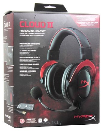 Фотографии HyperX Cloud II (красный)